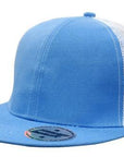 Headwear Premium American Twill With Mesh Back & Snap Back Pro Styling Cap (4138)