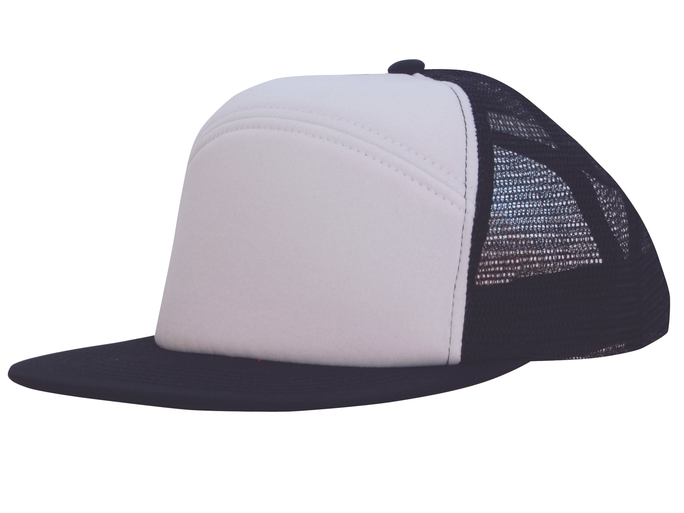 Headwear Foam Front A Frame Cap With Mesh Back (4159)