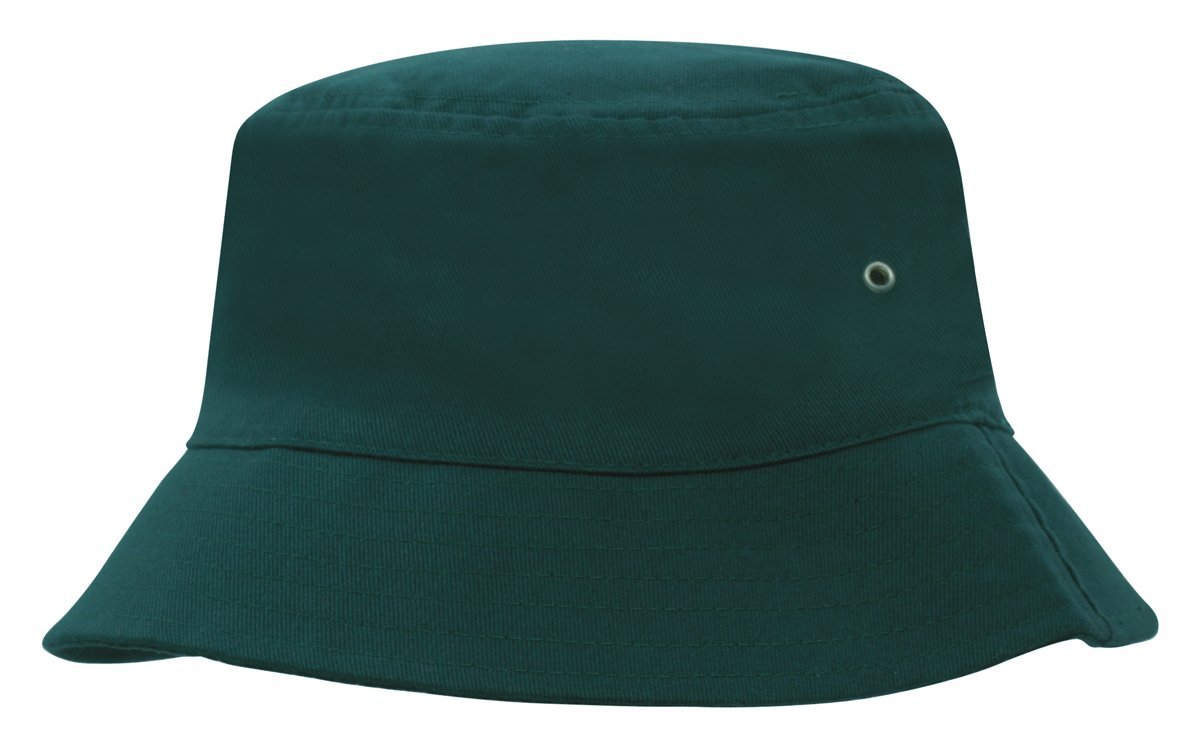 Headwear Brushed Sports Twill Childs Bucket Hat (4166)