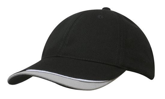 Headwear Brushed Heavy Cotton With Indented Peak (4167)