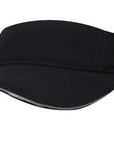Headwear Brushed Heavy Cotton Visor Cap (4230)