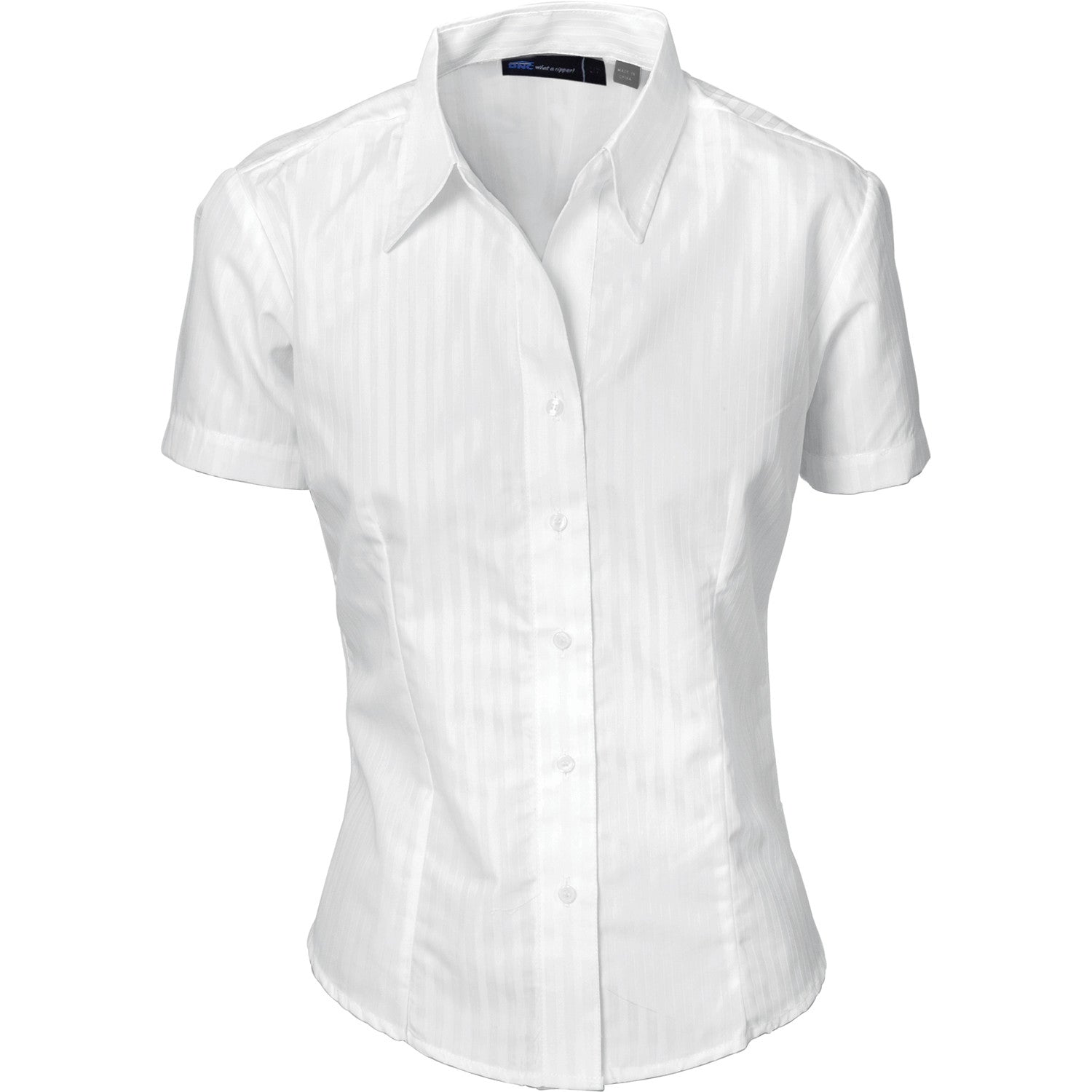 DNC Ladies Tonal Stripe S/S Shirts (4235)