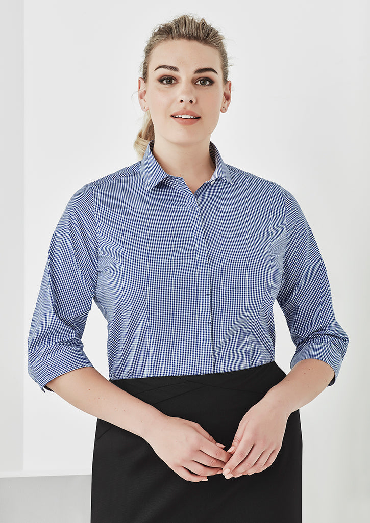Biz Corporate Womens Newport 3/4 Sleeve Shirt (42511)