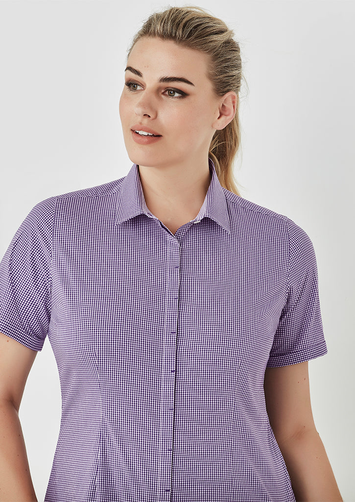 Biz Corporate Womens Newport Short Sleeve Shirt (42512)