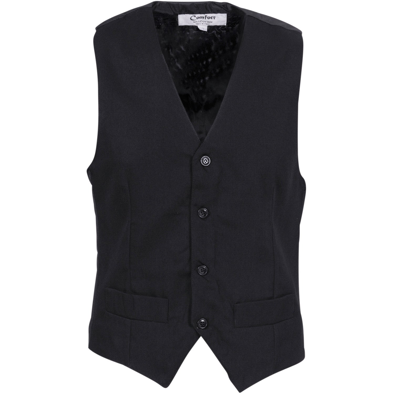 DNC Mens Black Vest (4301)