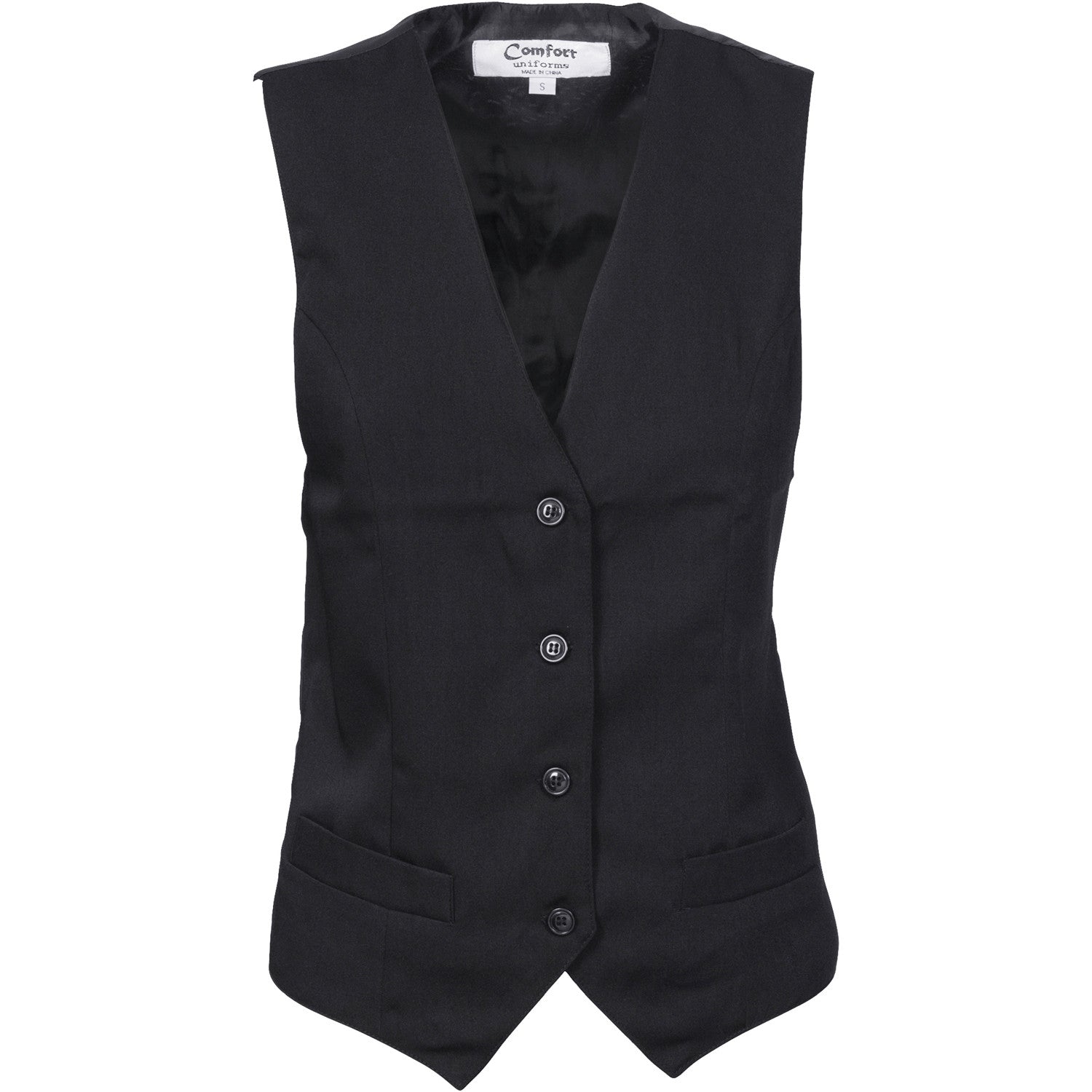 DNC Ladies Black Vest (4302)