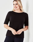 Biz Corporate Womens Camille Short Sleeve T-Top (44113)