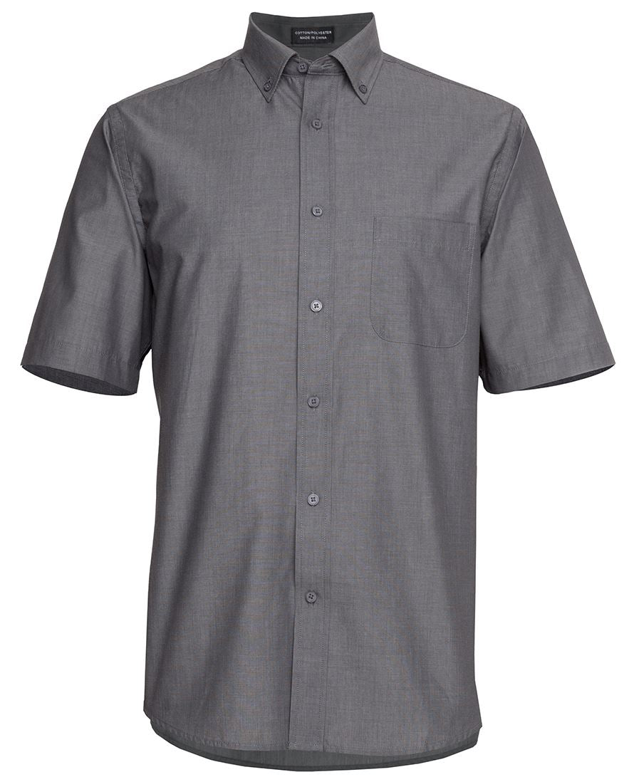 JB&#39;s Wear Short Sleeve Fine Chambray Shirt - Adults (4FCSS)