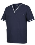 JB's Wear Contrast Unisex Scrubs Top (4SCT)