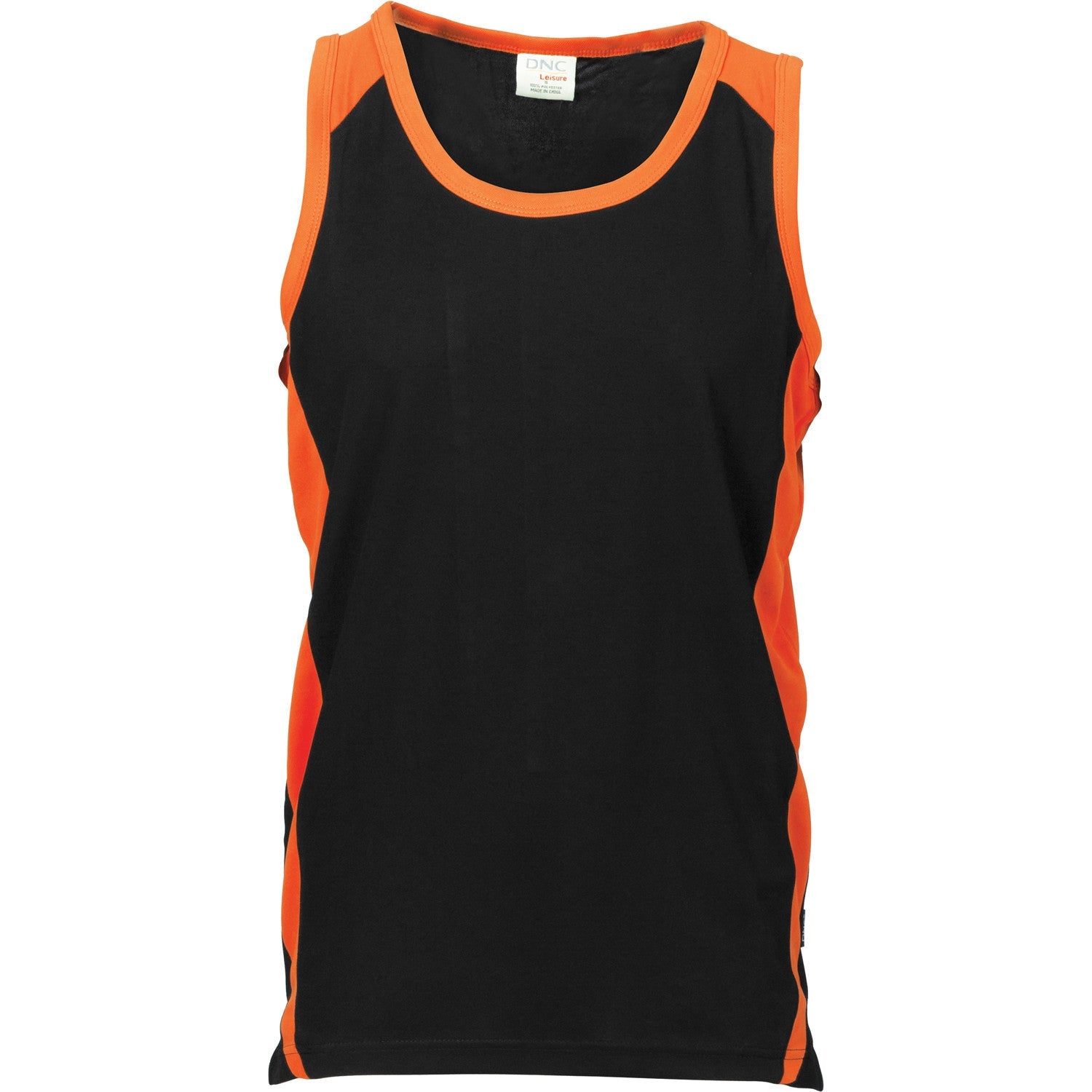 DNC Kids Cool-Breathe Contrast Singlet (5142)