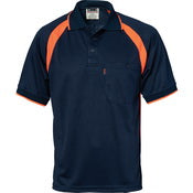 DNC Coolbreathe Contrast Polo - Short Sleeve -(5216)