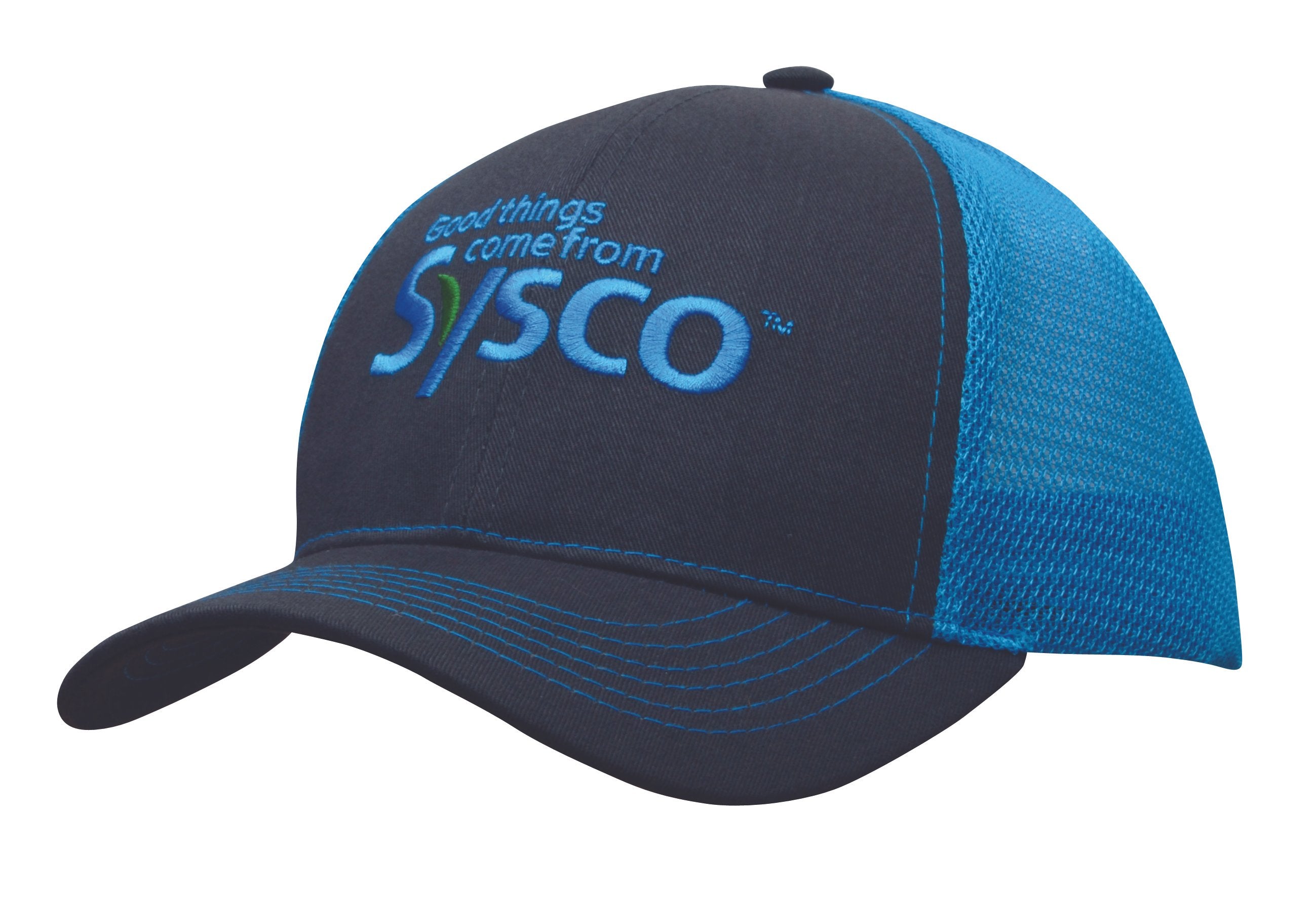 Headwear Brushed Cotton With Mesh Back Cap (4002)