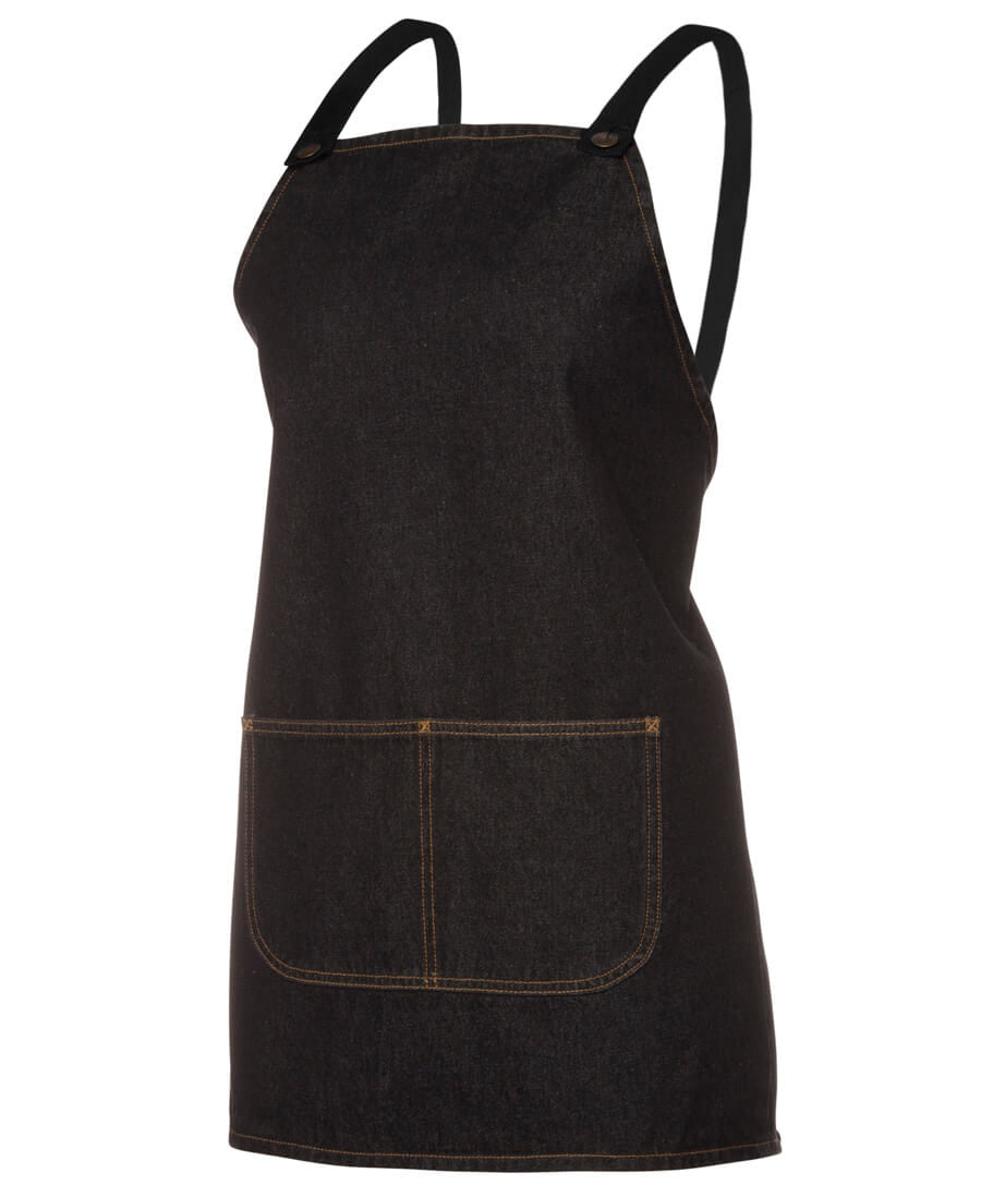 JB's Wear Cross Back 65x71 Bib Denim Apron (Without Strap) (5ACBB)