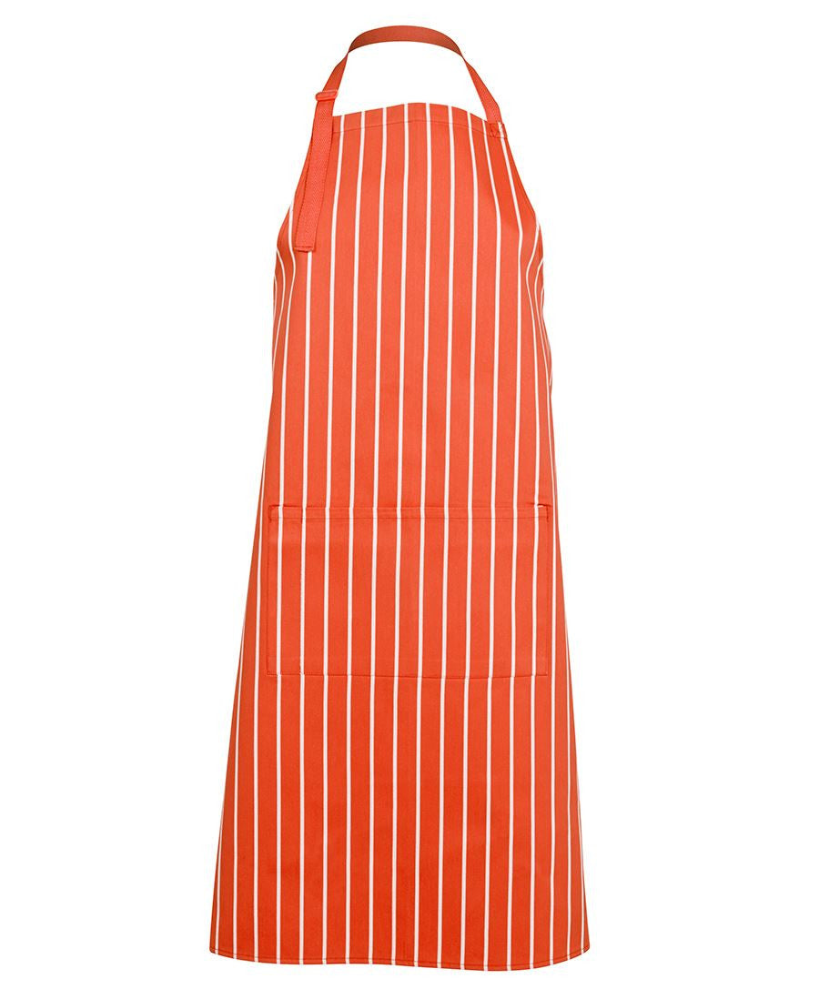 JB&#39;s Wear Bib Striped Apron (5BS)