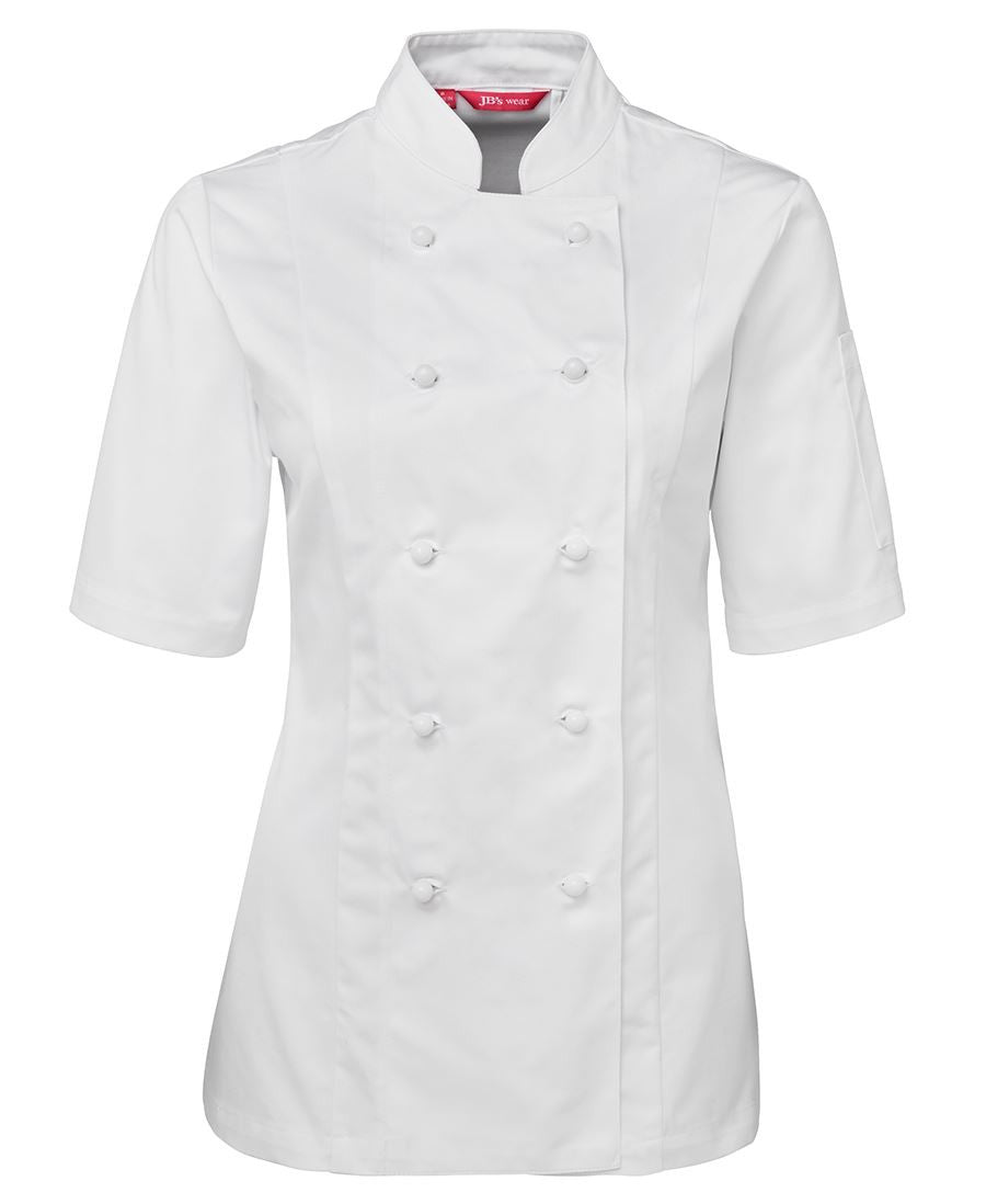 JB&#39;s Wear Ladies S/S Chef&#39;s Jacket (5CJ21)