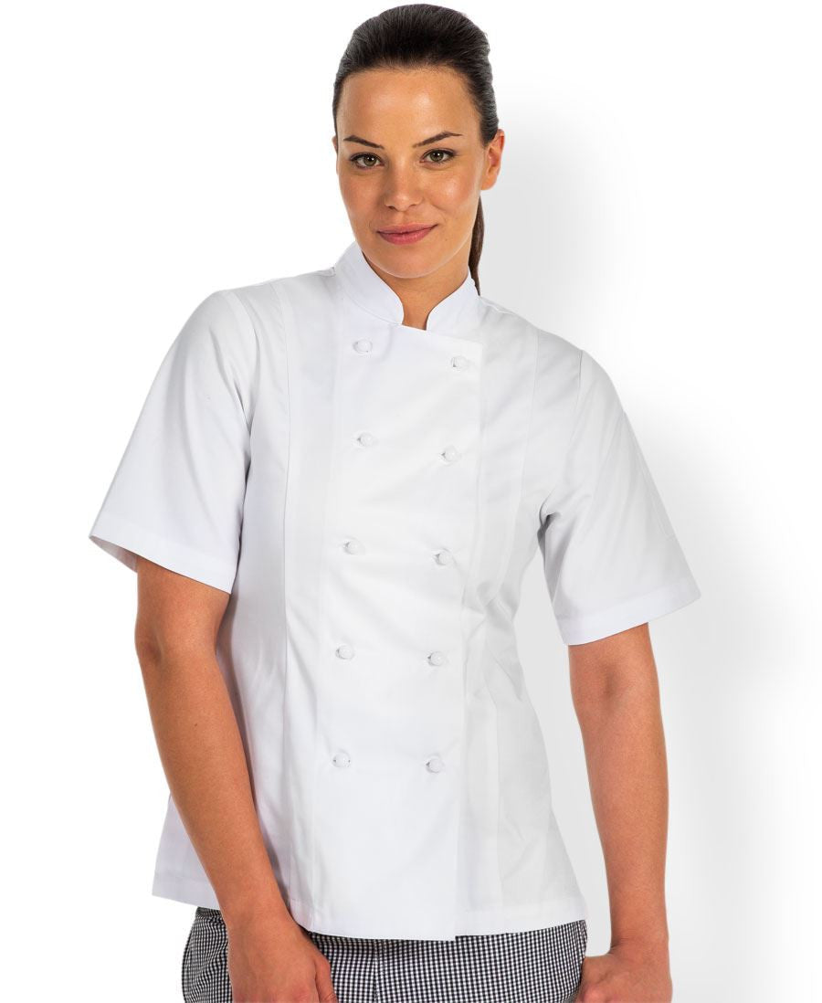 JB&#39;s Wear Ladies S/S Chef&#39;s Jacket (5CJ21)