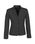 Biz Corporate Womens Short Jacket with Reverse Lapel (64013)