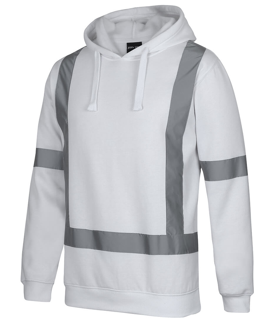 JB's Wear Fleece Hoodie With Reflective Tape (6BNH)