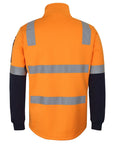 JB's Wear 1/2 Zip Aust. Rail (D+N) Fleece Sweater - (6DARF)