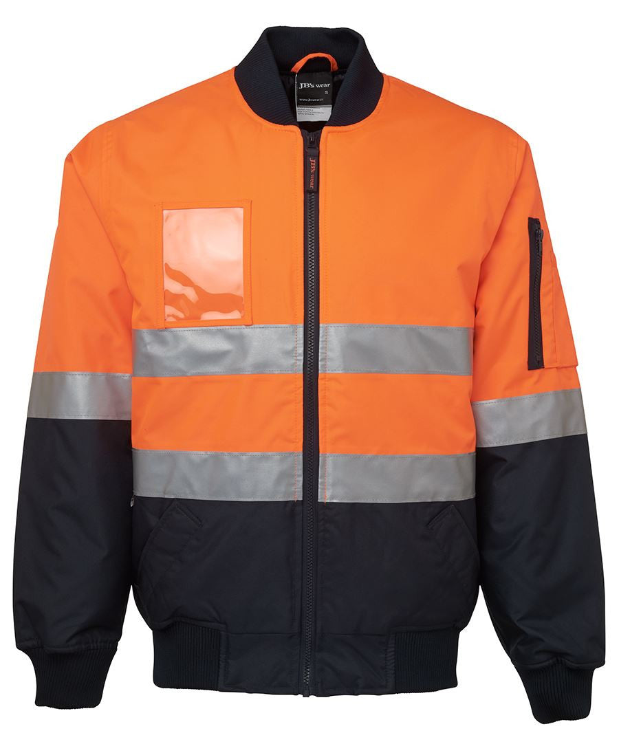 JB&#39;s Wear Hi Vis (D+N) Flying Jacket - Adults (6DNFJ)