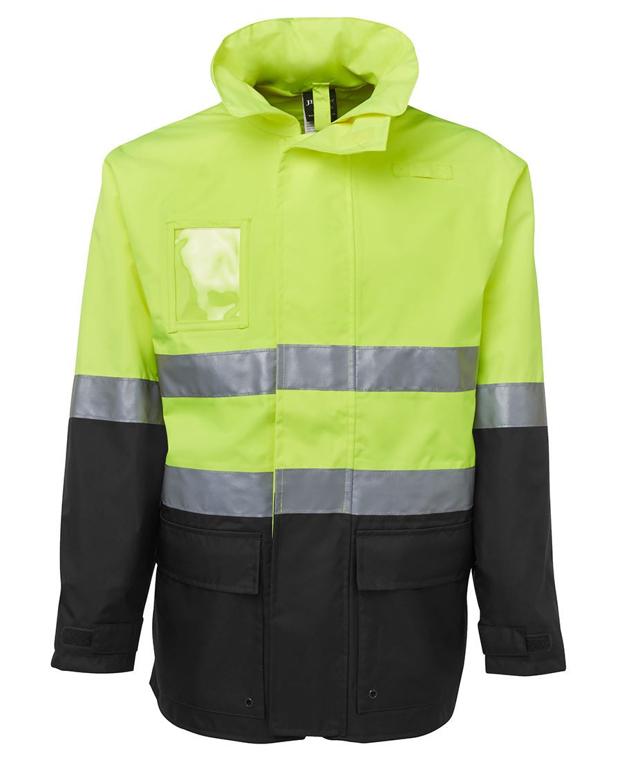 JB's Wear Hi Vis (D+N) Long Line Jacket - Adults (6DNLL)