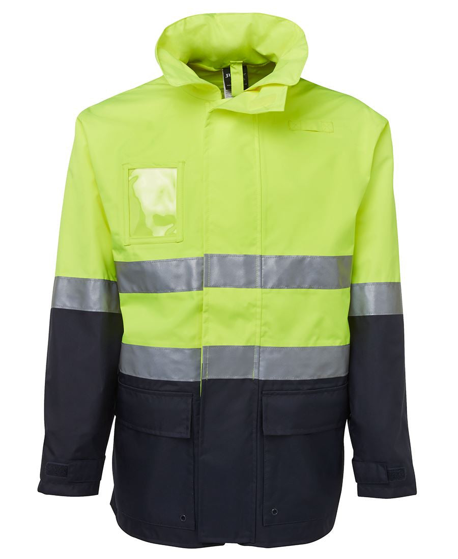 JB's Wear Hi Vis (D+N) Long Line Jacket - Adults (6DNLL)