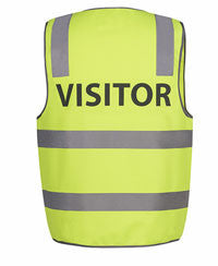 JB's Wear Hi Vis (D+N) Safety Vest Visitor (6DNS7)