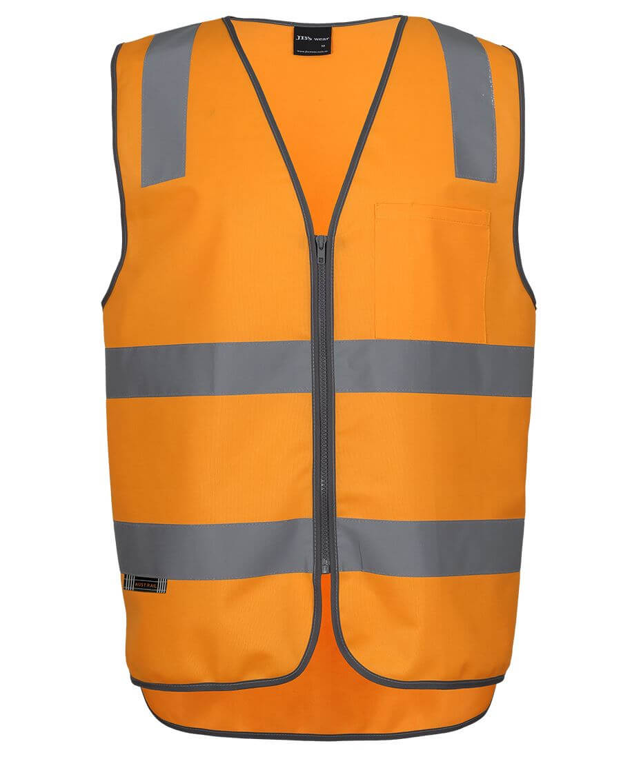 JB's Wear Aust. Rail (D+N) Safety Vest (6DVTV)