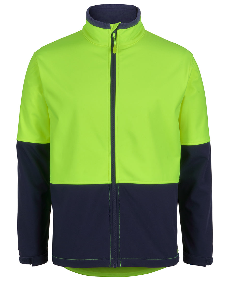 JB's Wear Hi Vis Water Resist Softshell Jacket (6HRJ)