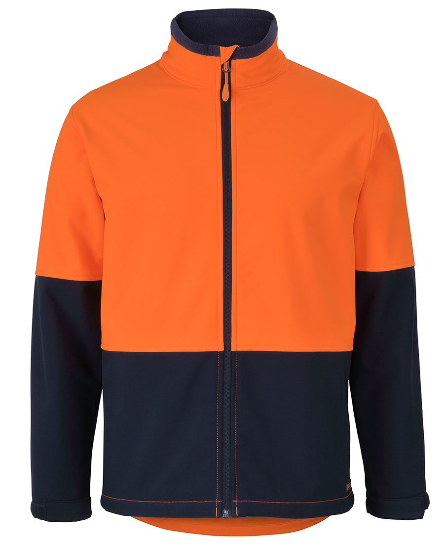 JB's Wear Hi Vis Water Resist Softshell Jacket (6HRJ)