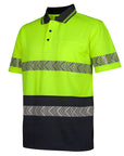 JB's Wear Hi Vis S/S Segmented Tape Polo (6HSST)