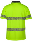 JB's Wear Hi Vis S/S Segmented Tape Polo (6HSST)