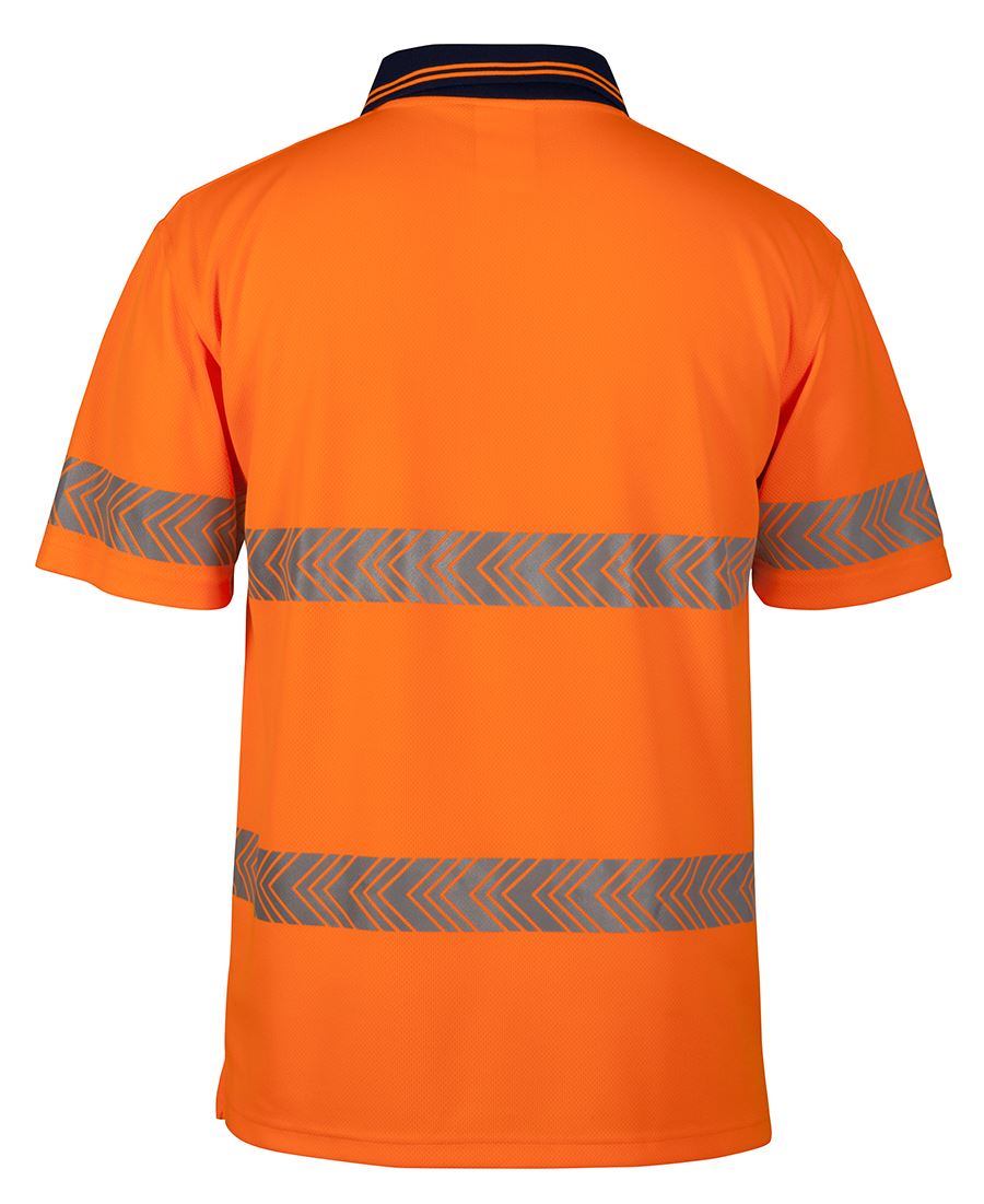 JB&#39;s Wear Hi Vis S/S Segmented Tape Polo (6HSST)