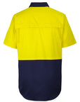 JB's Wear Hi Vis Close Front S/S 150G Work Shirt (6HVCW)