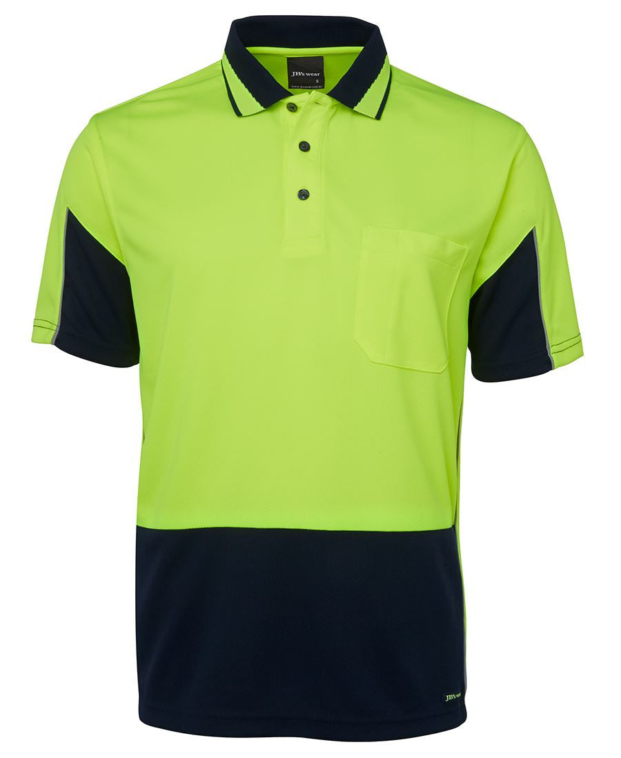 JB&#39;s Wear Hi Vis S/S Gap Polo (6HVGS)