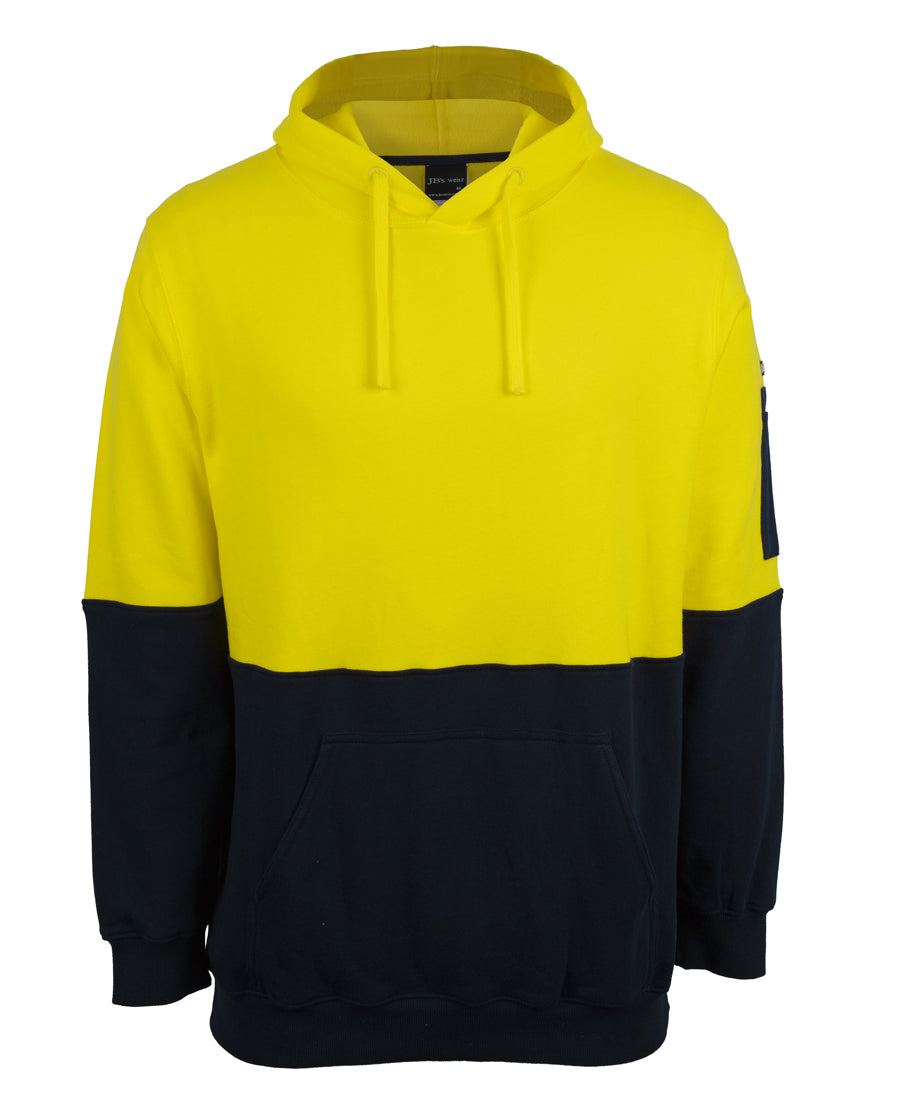 JB's Wear Hv 310 Cotton Pull Over Fleece Hoodie-(6HVPM)