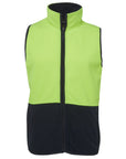 JB's Wear Hi Vis Polar Vest - Adults (6HVPV)