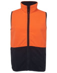 JB's Wear Hi Vis Polar Vest - Adults (6HVPV)