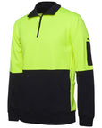 JB's Wear Hi Vis 330G 1/2 Zip Fleece (6HVPZ)