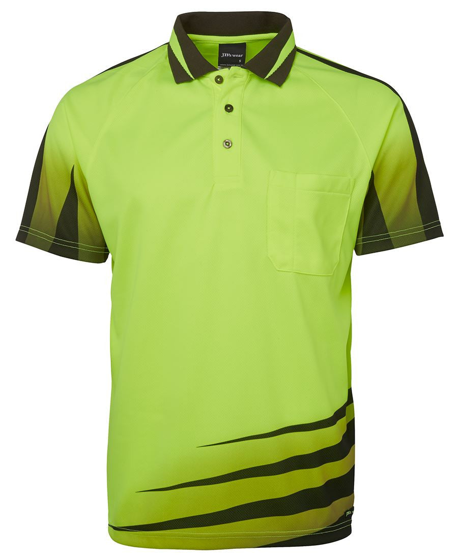 JB&#39;s Wear Hi Vis Rippa Sub Polo (6HVRS)
