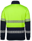 JB's Wear Hi Vis ½ Zip Segmented Tape Fleece (6HZS)