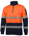 JB's Wear Hi Vis ½ Zip Segmented Tape Fleece (6HZS)