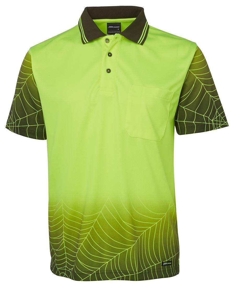 JB's Wear Hi Vis S/S Web Polo (6WPS)