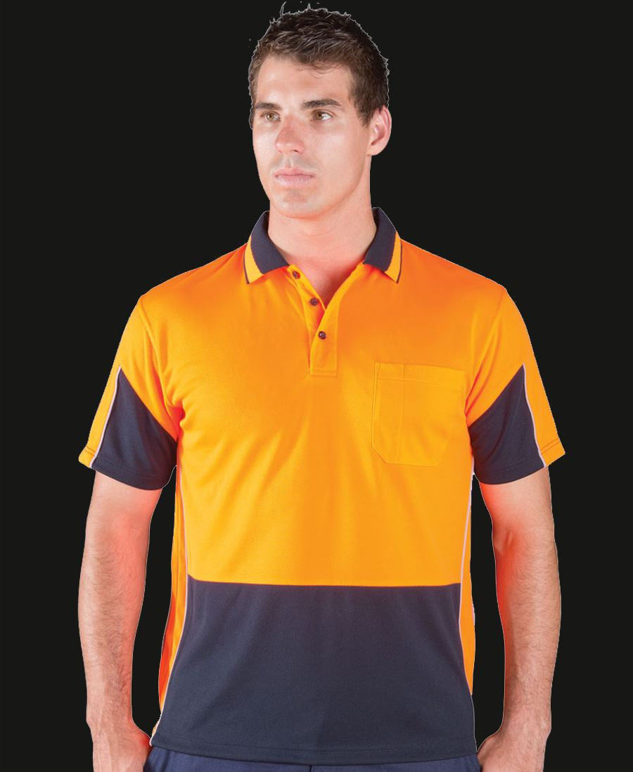 JB&#39;s Wear Hi Vis S/S Gap Polo (6HVGS)