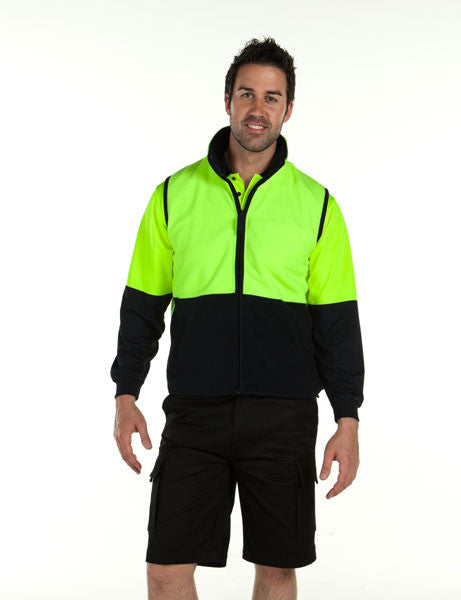 JB's Wear Hi Vis Polar Vest - Adults (6HVPV)