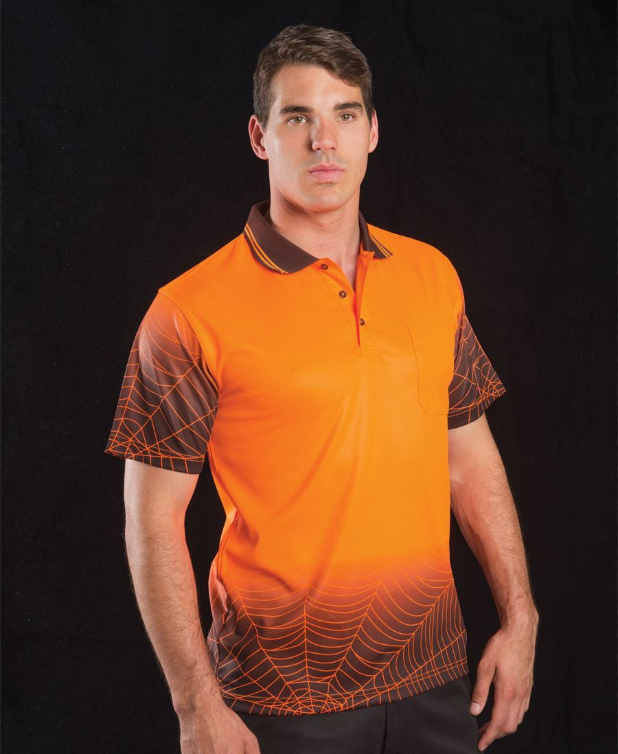 JB&#39;s Wear Hi Vis S/S Web Polo (6WPS)
