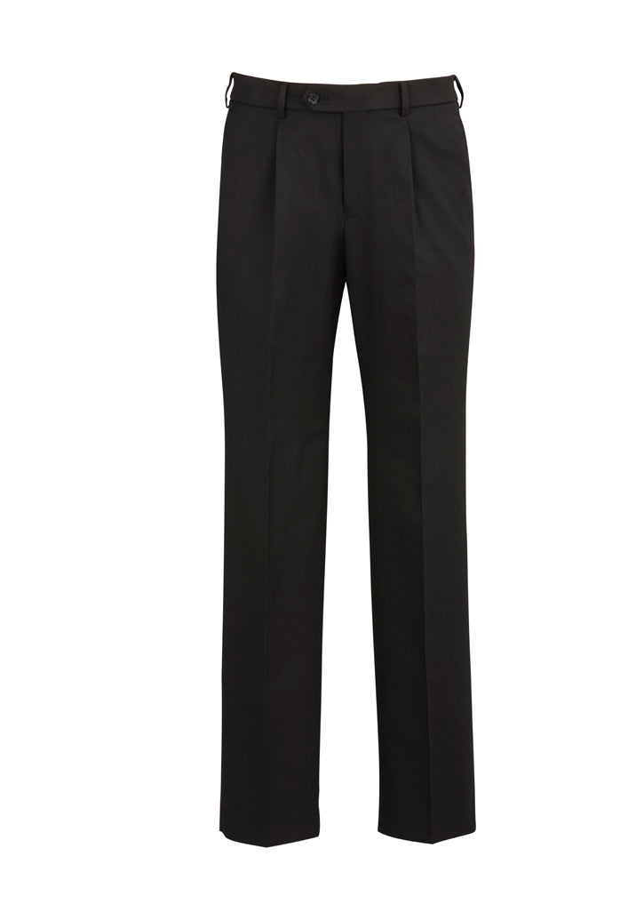 Biz Corporate Mens One Pleat Pant Regular (70111R)