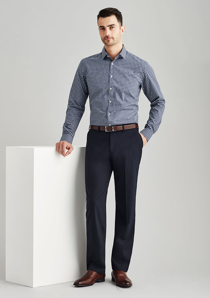 Biz Corporate Mens Flat Front Pant (74012)