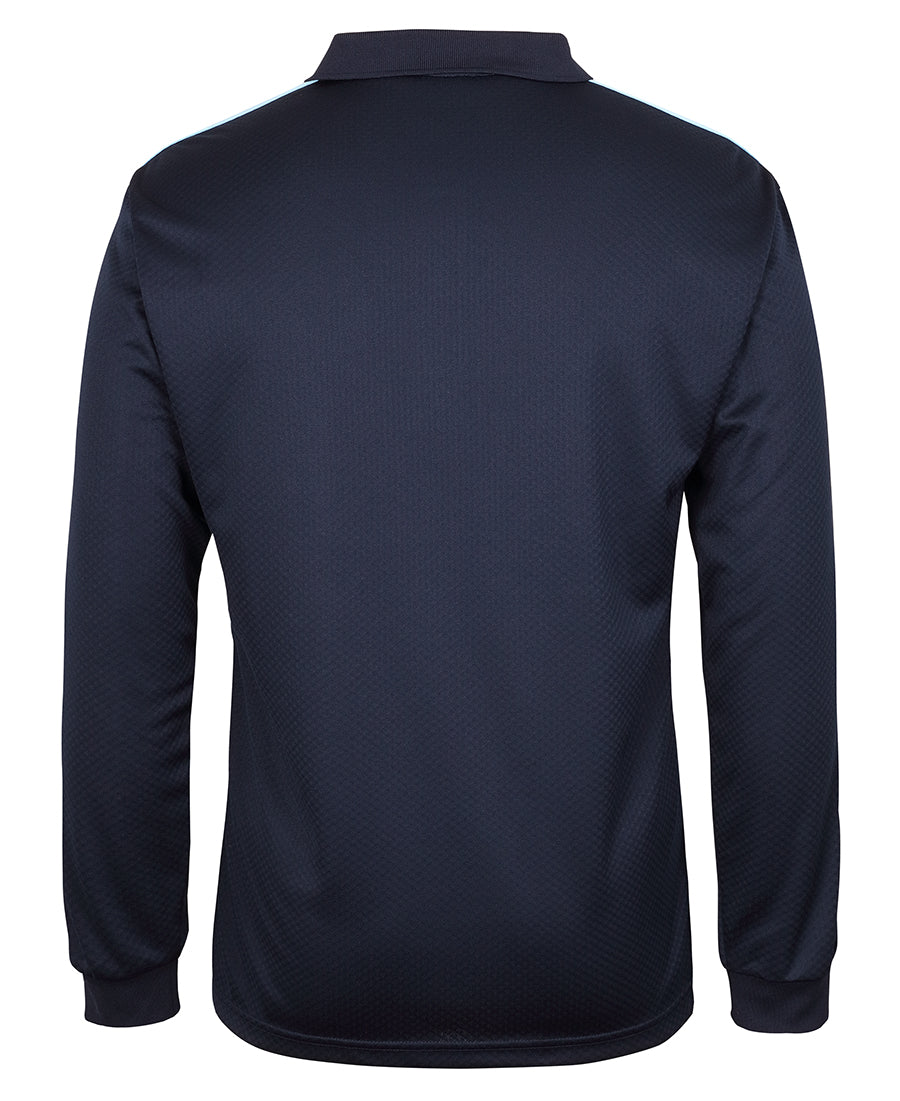 JB&#39;s Wear Adult Podium L/S Cool Polo (7CLP)