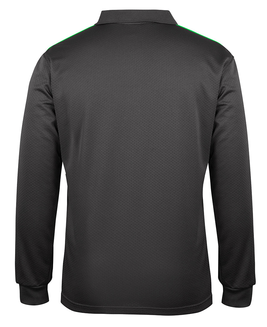 JB&#39;s Wear Adult Podium L/S Cool Polo (7CLP)